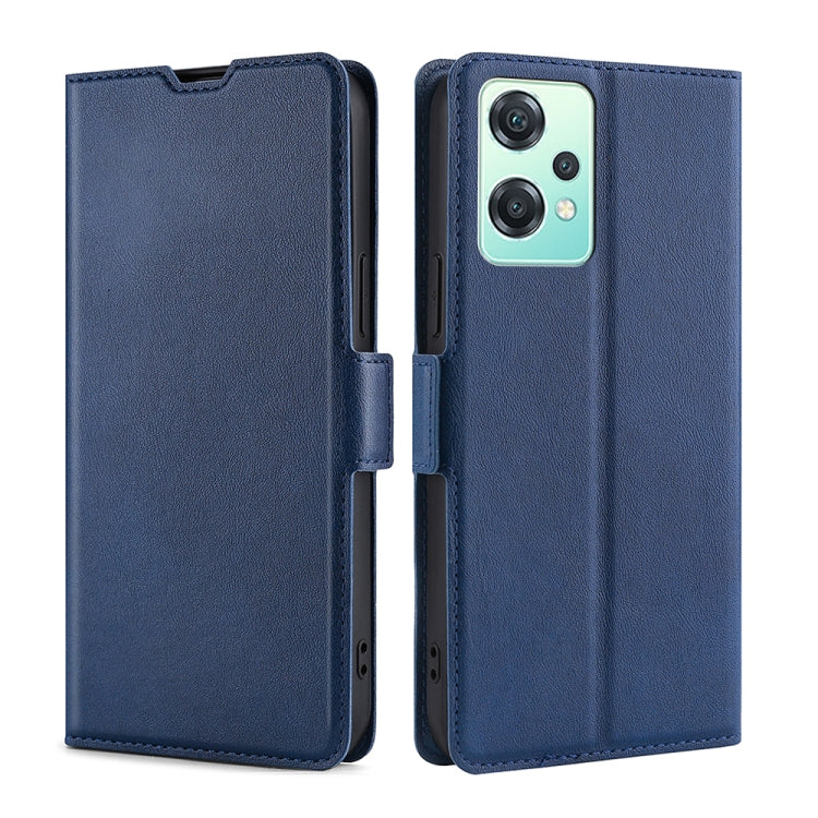 For OnePlus Nord CE 2 Lite 5G Ultra-thin Voltage Side Buckle Horizontal Flip Leather Phone Case