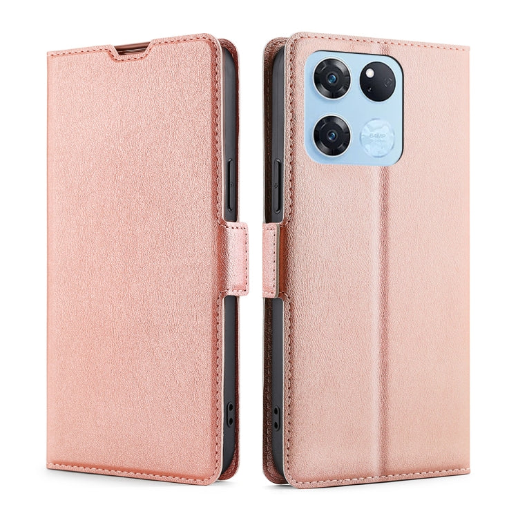For OnePlus Ace Racing Ultra-thin Voltage Side Buckle Horizontal Flip Leather Phone Case