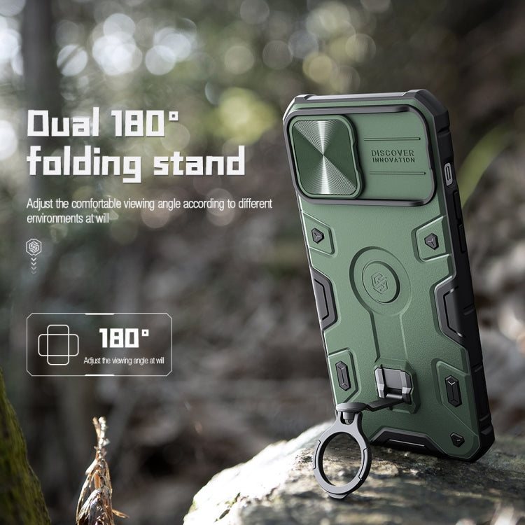 For iPhone 13 Pro Max NILLKIN CamShield Armor Pro Magnetic Phone Case