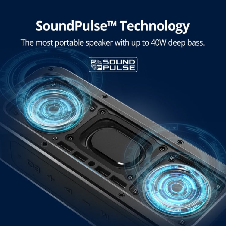Tronsmart Force 40W Portable Outdoor Waterproof Bluetooth 5.0 Speaker