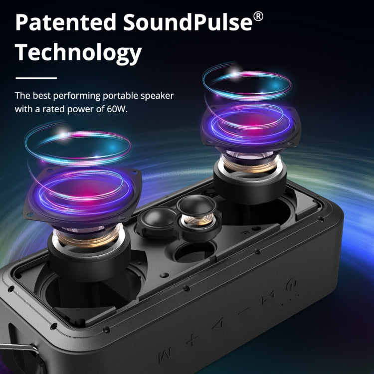 Tronsmart Force Pro 60W Portable Outdoor Waterproof Bluetooth 5.0 Speaker