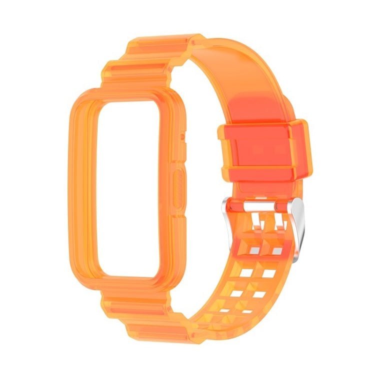 For Huawei Watch Fit 2 Integrated Transparent Silicone Watch Band