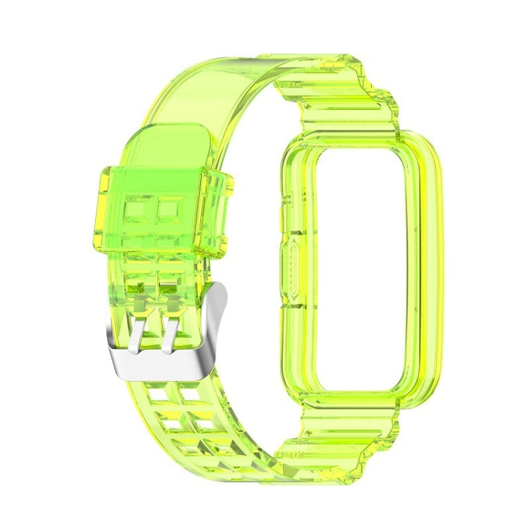 For Huawei Watch Fit 2 Integrated Transparent Silicone Watch Band