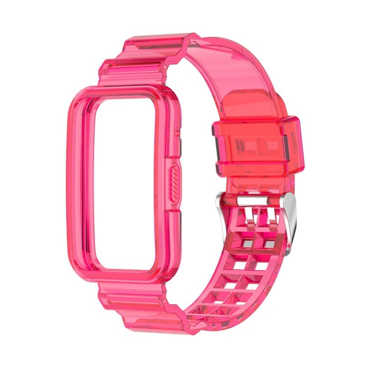 For Huawei Watch Fit 2 Integrated Transparent Silicone Watch Band