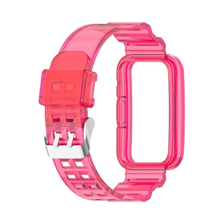 For Huawei Watch Fit 2 Integrated Transparent Silicone Watch Band