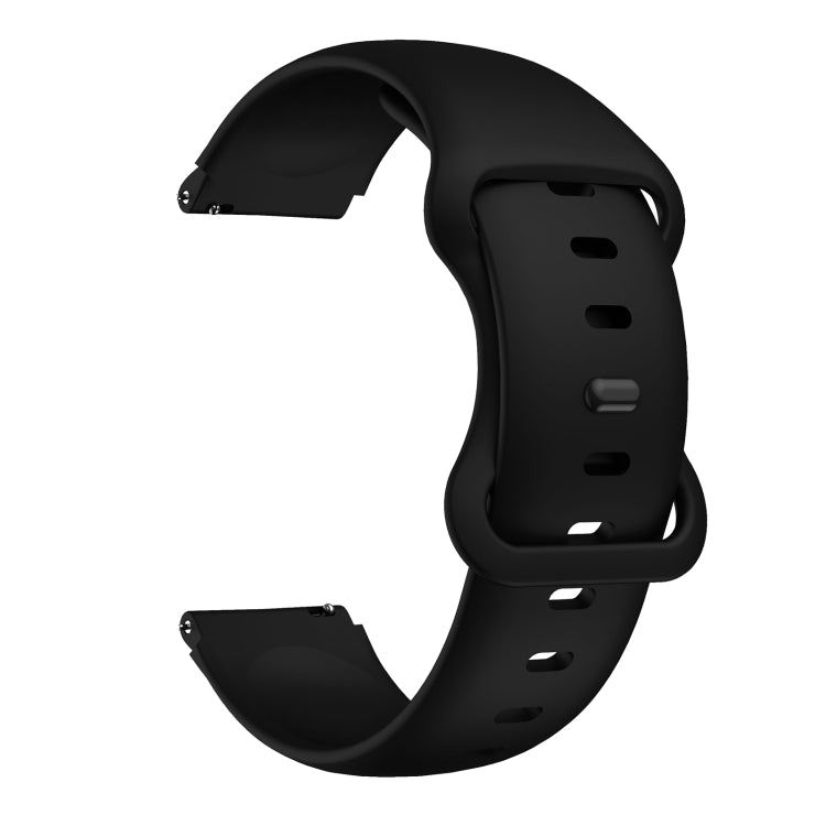 For Xiaomi Haylou Smart Watch LS01 19mm Butterfly Buckle Silicone Watch Band