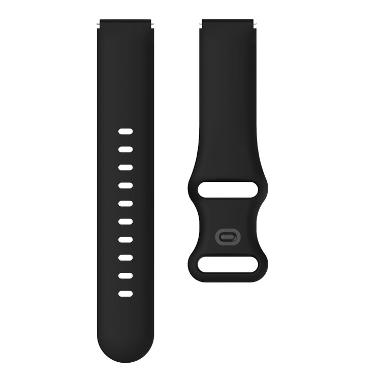 For Xiaomi Haylou Smart Watch LS01 19mm Butterfly Buckle Silicone Watch Band