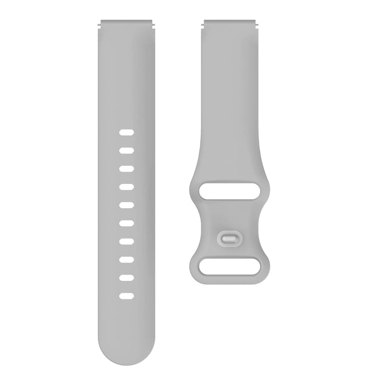 For Xiaomi Haylou Smart Watch LS01 19mm Butterfly Buckle Silicone Watch Band