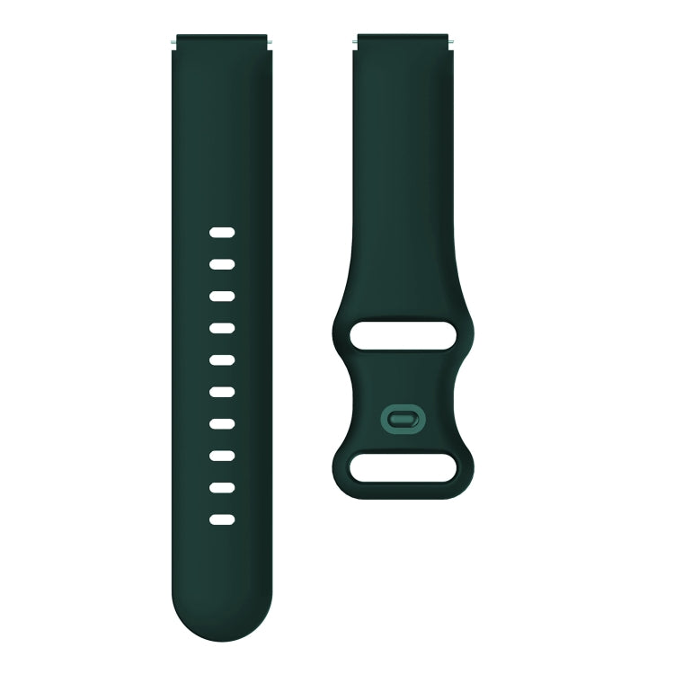 For Xiaomi Haylou Smart Watch LS01 19mm Butterfly Buckle Silicone Watch Band