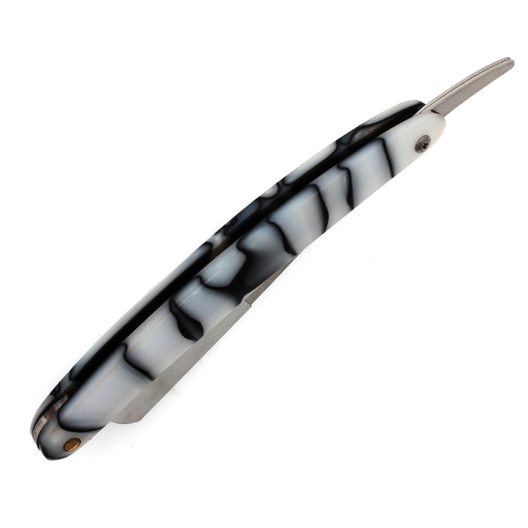 H-20 Men Classic Replaceable Blade Manual Shaver Folding Shaving Razor(Grey Resin)