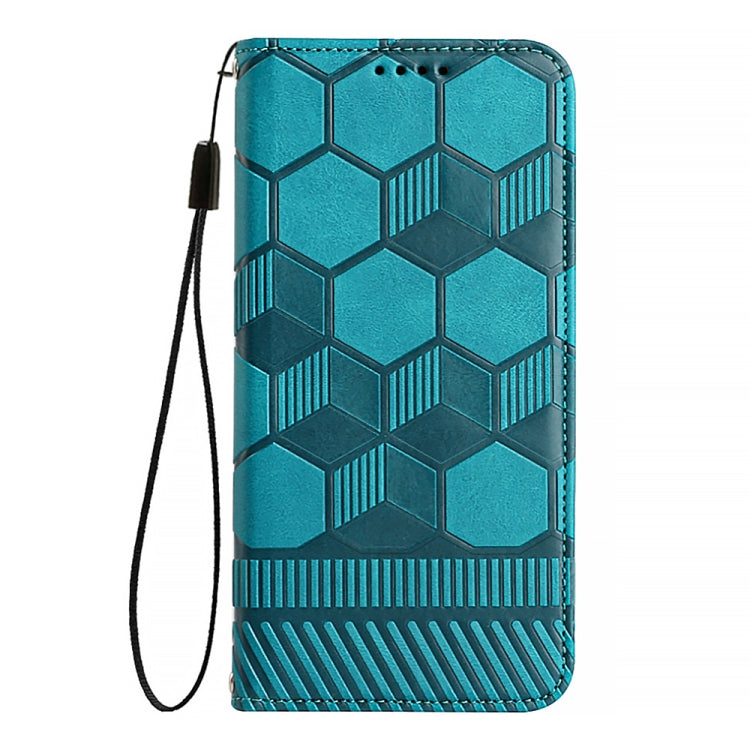 For iPhone 11 Football Texture Magnetic Leather Flip Phone Case