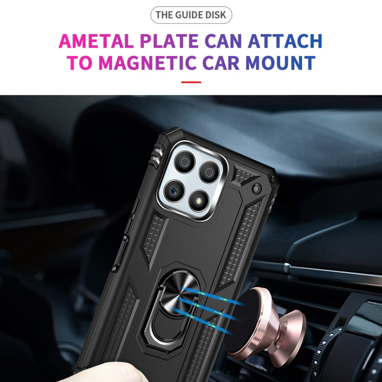For Honor Play6T Pro / X8 / X30i Shockproof TPU + PC Phone Case with 360 Degree Rotating Holder
