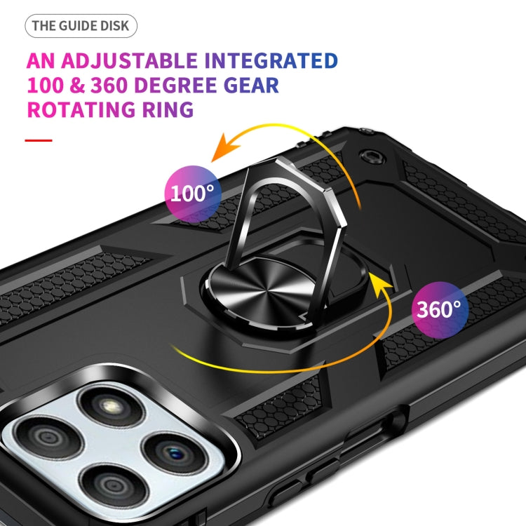 For Honor Play6T Pro / X8 / X30i Shockproof TPU + PC Phone Case with 360 Degree Rotating Holder