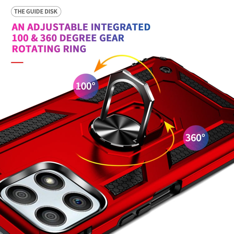 For Honor Play6T Pro / X8 / X30i Shockproof TPU + PC Phone Case with 360 Degree Rotating Holder