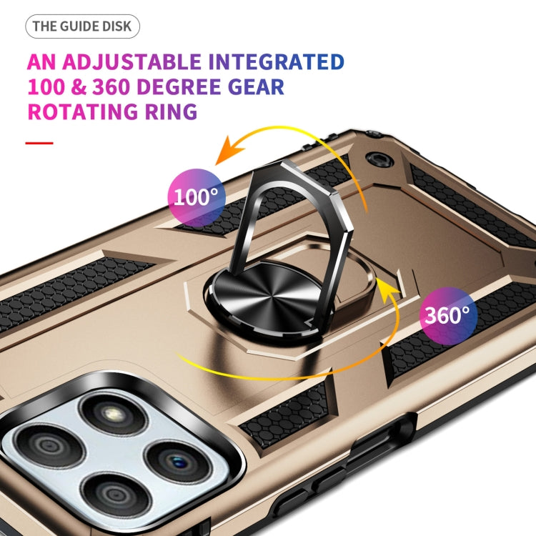 For Honor Play6T Pro / X8 / X30i Shockproof TPU + PC Phone Case with 360 Degree Rotating Holder