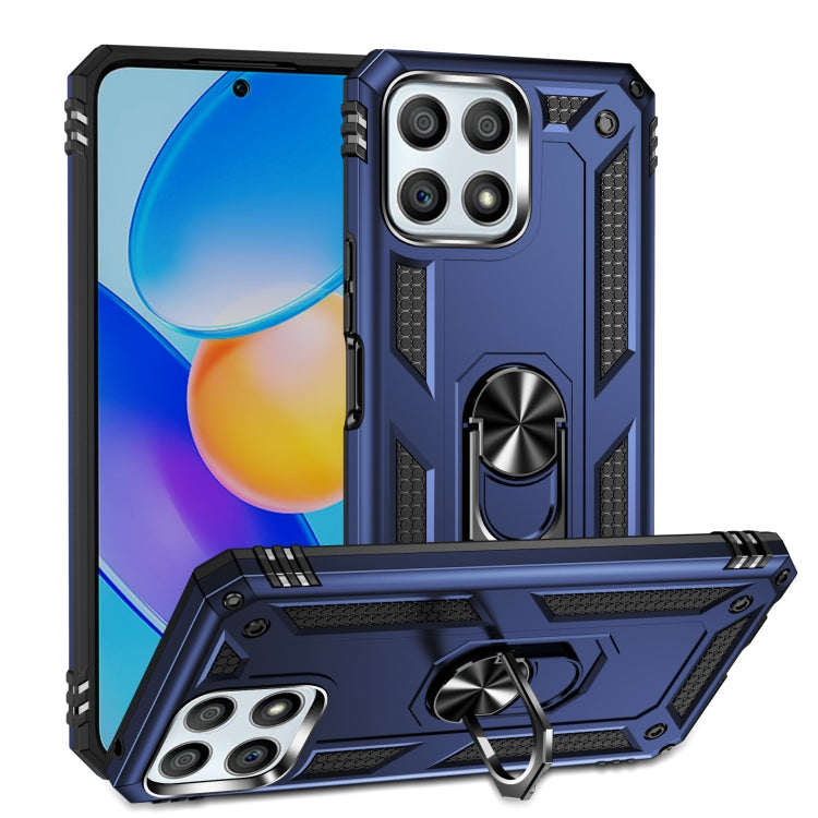 For Honor Play6T Pro / X8 / X30i Shockproof TPU + PC Phone Case with 360 Degree Rotating Holder