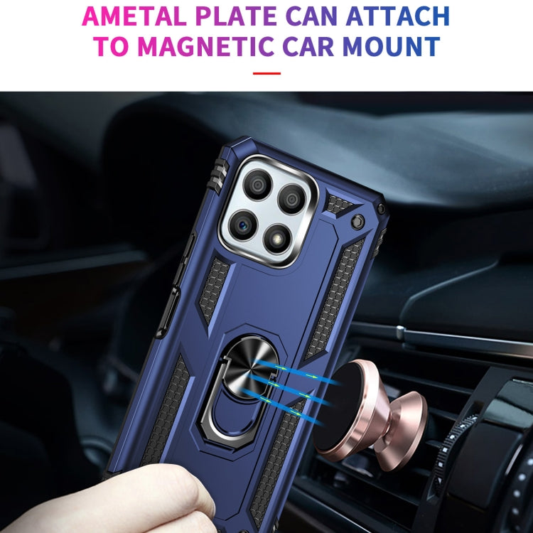 For Honor Play6T Pro / X8 / X30i Shockproof TPU + PC Phone Case with 360 Degree Rotating Holder