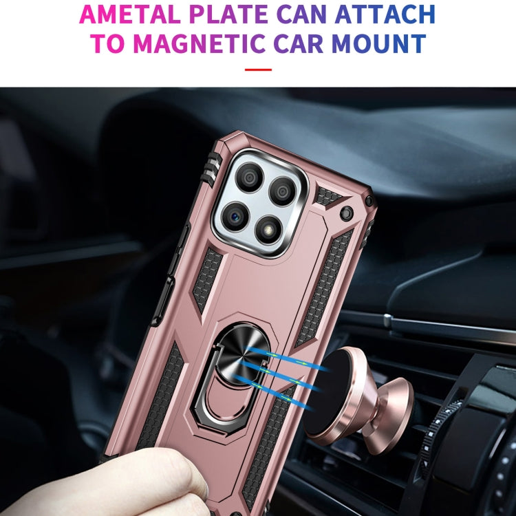For Honor Play6T Pro / X8 / X30i Shockproof TPU + PC Phone Case with 360 Degree Rotating Holder