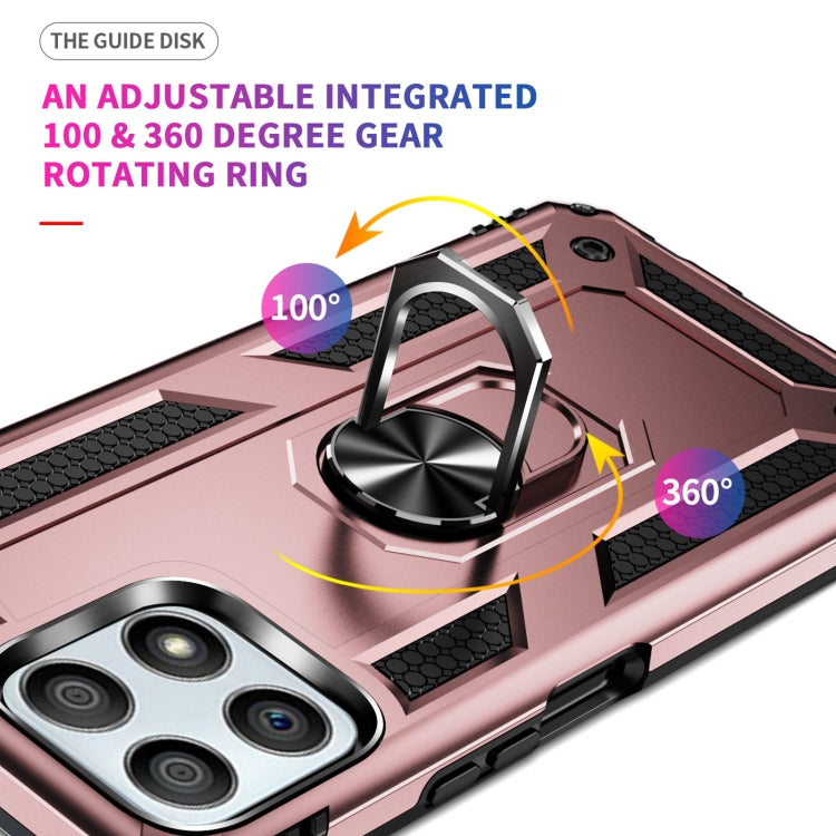 For Honor Play6T Pro / X8 / X30i Shockproof TPU + PC Phone Case with 360 Degree Rotating Holder