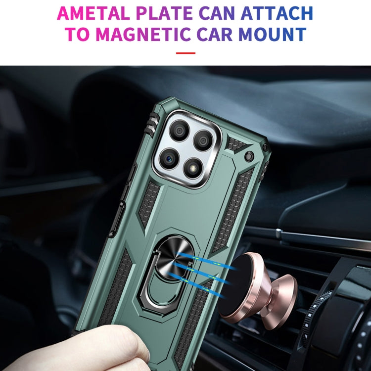 For Honor Play6T Pro / X8 / X30i Shockproof TPU + PC Phone Case with 360 Degree Rotating Holder