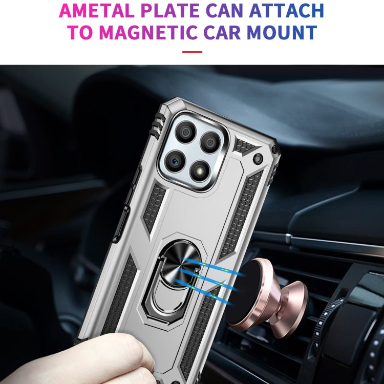 For Honor Play6T Pro / X8 / X30i Shockproof TPU + PC Phone Case with 360 Degree Rotating Holder