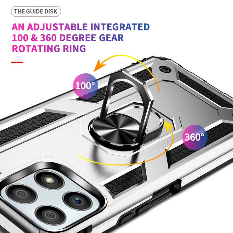 For Honor Play6T Pro / X8 / X30i Shockproof TPU + PC Phone Case with 360 Degree Rotating Holder