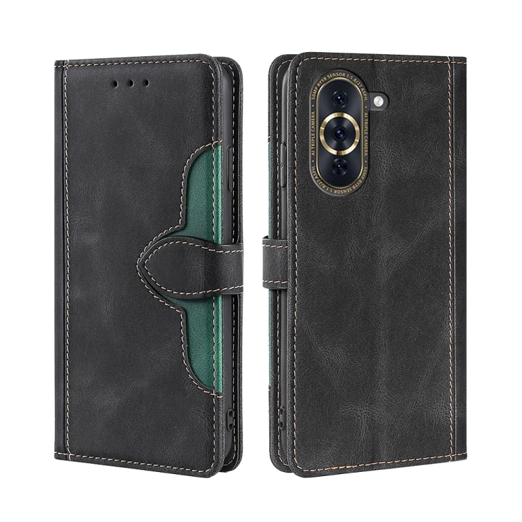 For Huawei nova 10 Pro Skin Feel Magnetic Buckle Leather Phone Case