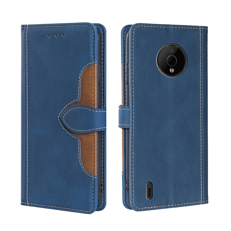 For Nokia C200 Skin Feel Magnetic Buckle Leather Phone Case
