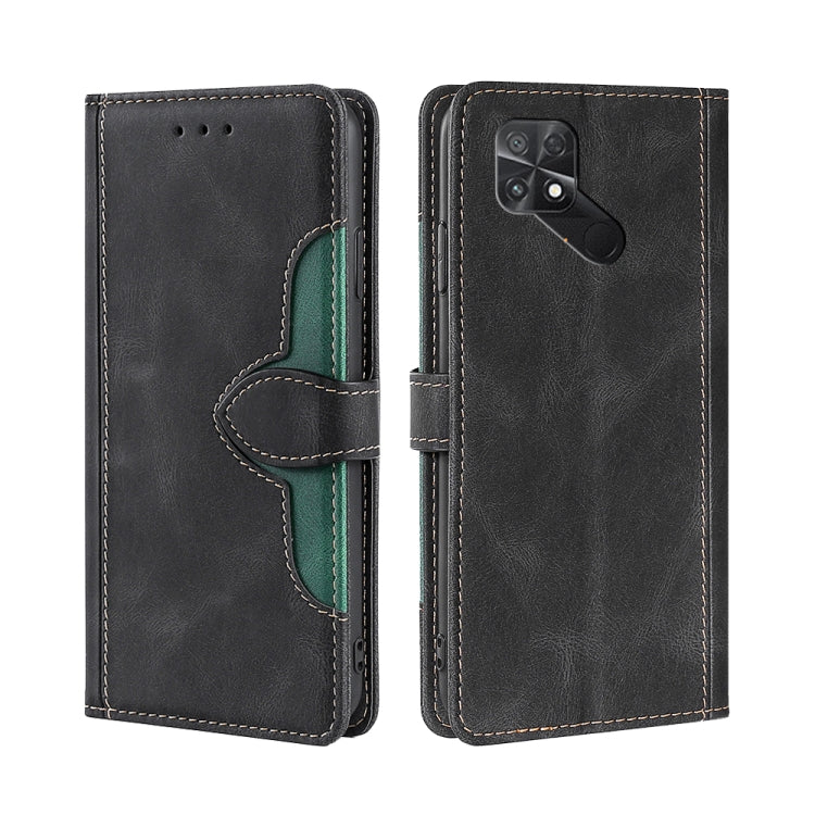 For Xiaomi Poco C40 Skin Feel Magnetic Buckle Leather Phone Case