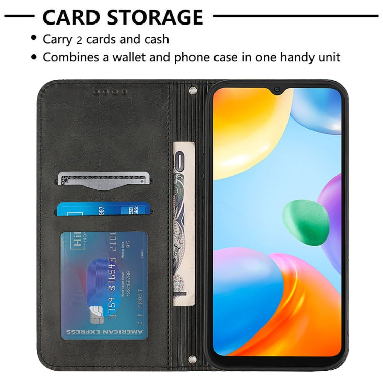 For Xiaomi Redmi 10C / 10 India Football Texture Magnetic Leather Flip Phone Case