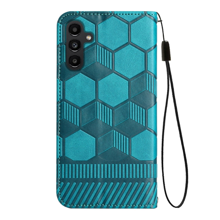 For Samsung Galaxy A13 5G Football Texture Magnetic Leather Flip Phone Case