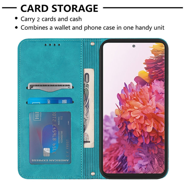 For Samsung Galaxy S20 FE 2022 / S20 FE 5G&4G / S20 Lite / S20 Fan Edition Football Texture Magnetic Leather Flip Phone Case