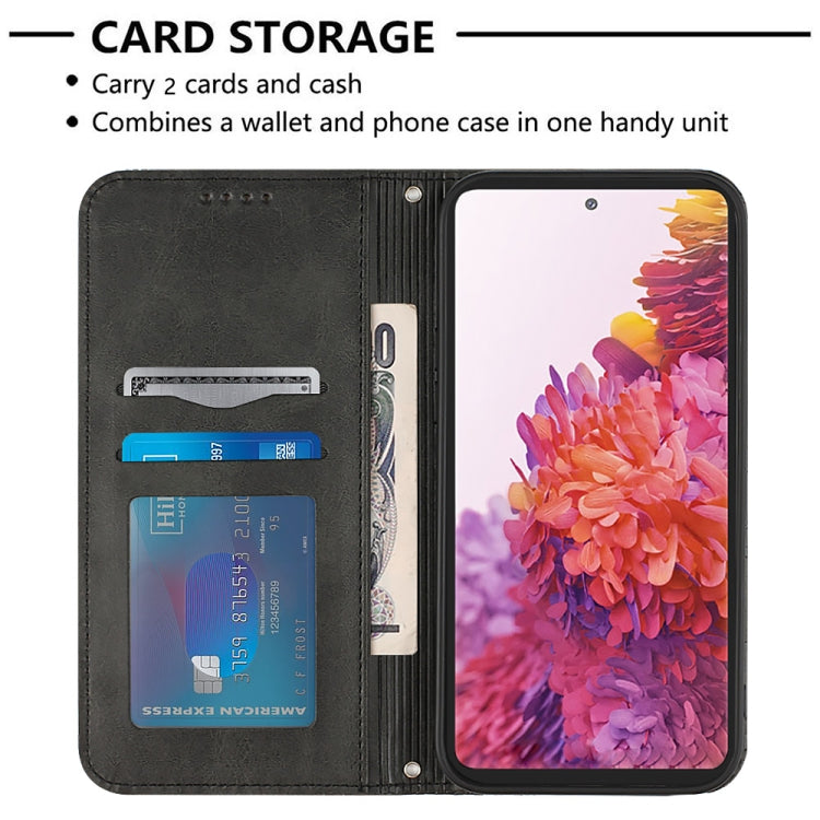 For Samsung Galaxy S20 FE 2022 / S20 FE 5G&4G / S20 Lite / S20 Fan Edition Football Texture Magnetic Leather Flip Phone Case