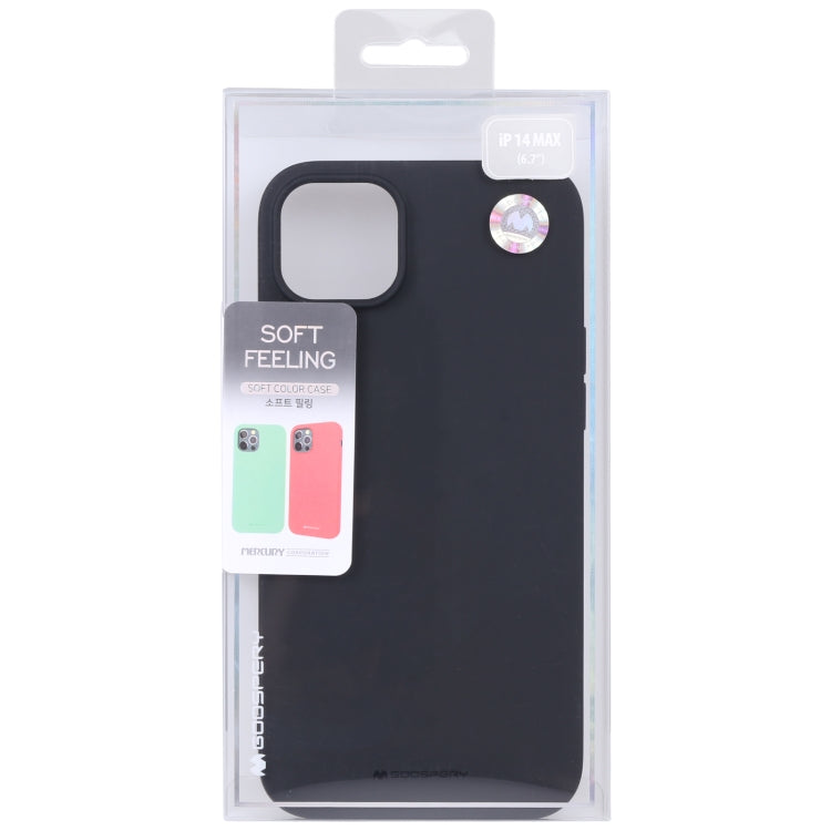 For iPhone 14 Plus GOOSPERY SOFT FEELING Liquid TPU Phone Case