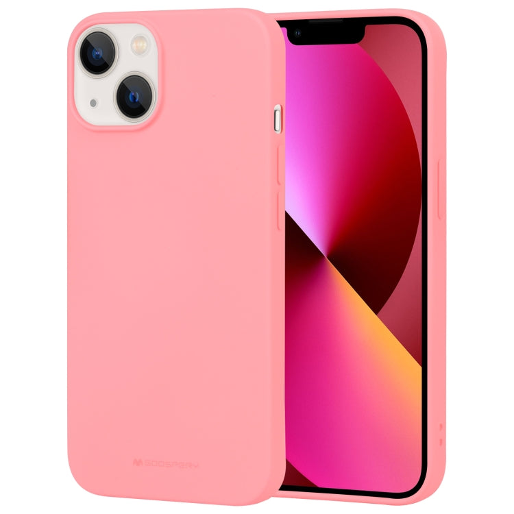For iPhone 14 Plus GOOSPERY SOFT FEELING Liquid TPU Phone Case