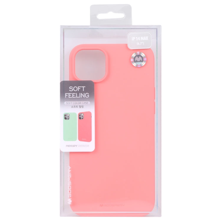 For iPhone 14 Plus GOOSPERY SOFT FEELING Liquid TPU Phone Case