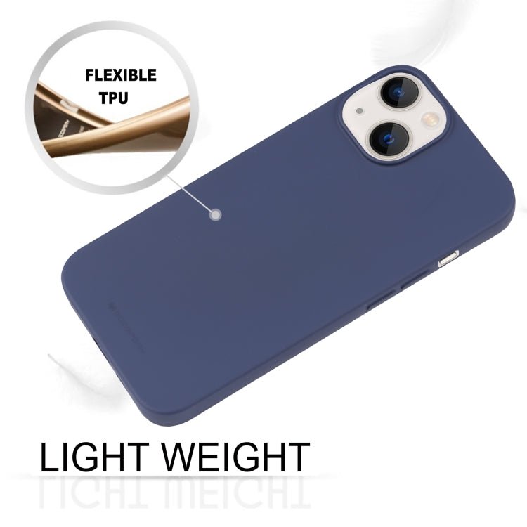 For iPhone 14 Plus GOOSPERY SOFT FEELING Liquid TPU Phone Case