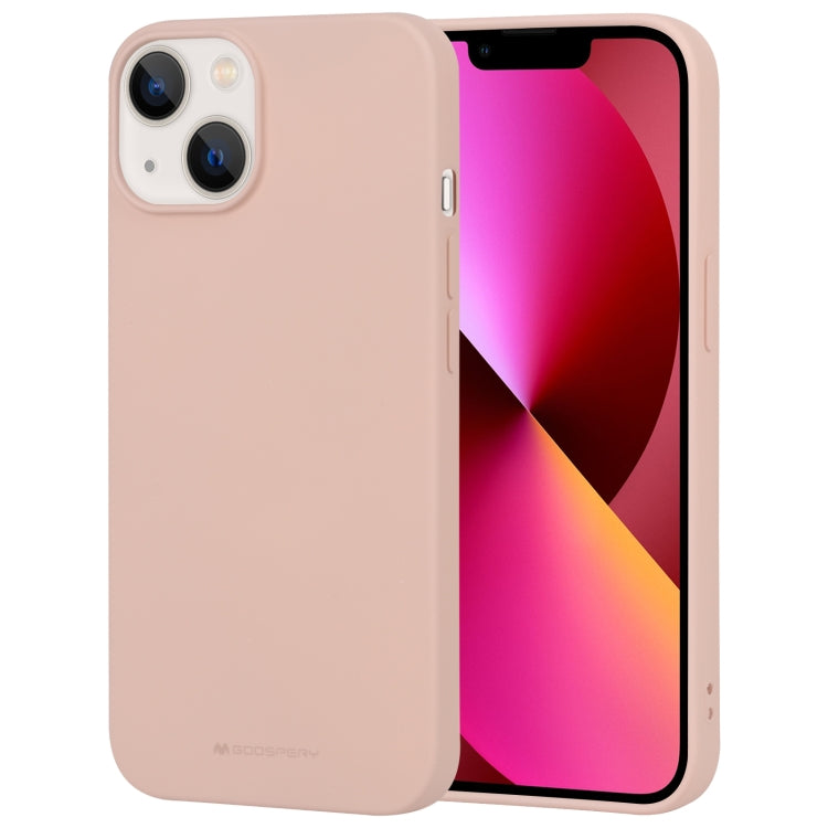 For iPhone 14 Plus GOOSPERY SOFT FEELING Liquid TPU Phone Case