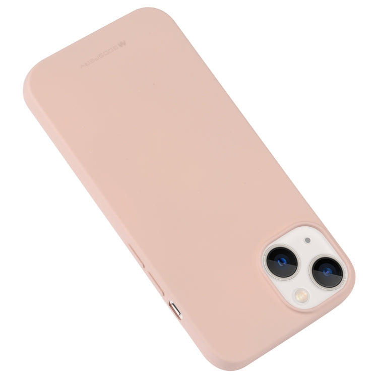 For iPhone 14 Plus GOOSPERY SOFT FEELING Liquid TPU Phone Case