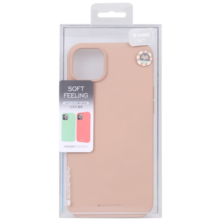 For iPhone 14 Plus GOOSPERY SOFT FEELING Liquid TPU Phone Case