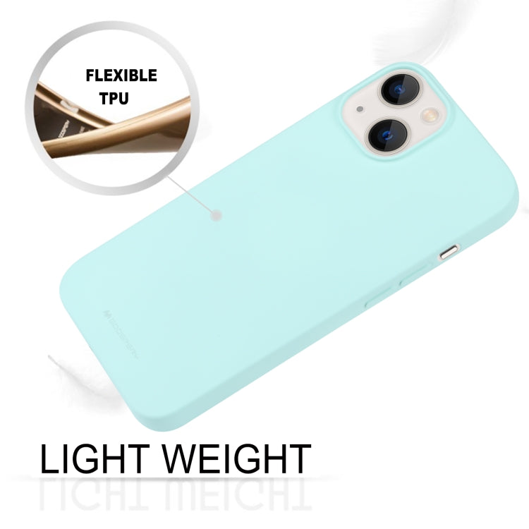For iPhone 14 Plus GOOSPERY SOFT FEELING Liquid TPU Phone Case