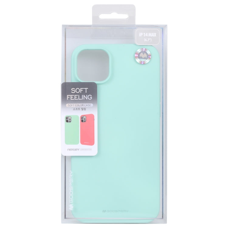 For iPhone 14 Plus GOOSPERY SOFT FEELING Liquid TPU Phone Case