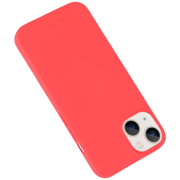 For iPhone 14 Plus GOOSPERY SOFT FEELING Liquid TPU Phone Case