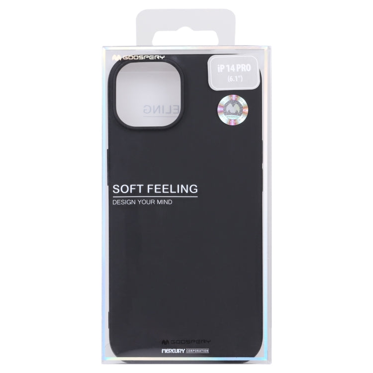 For iPhone 14 Pro GOOSPERY SOFT FEELING Liquid TPU Phone Case