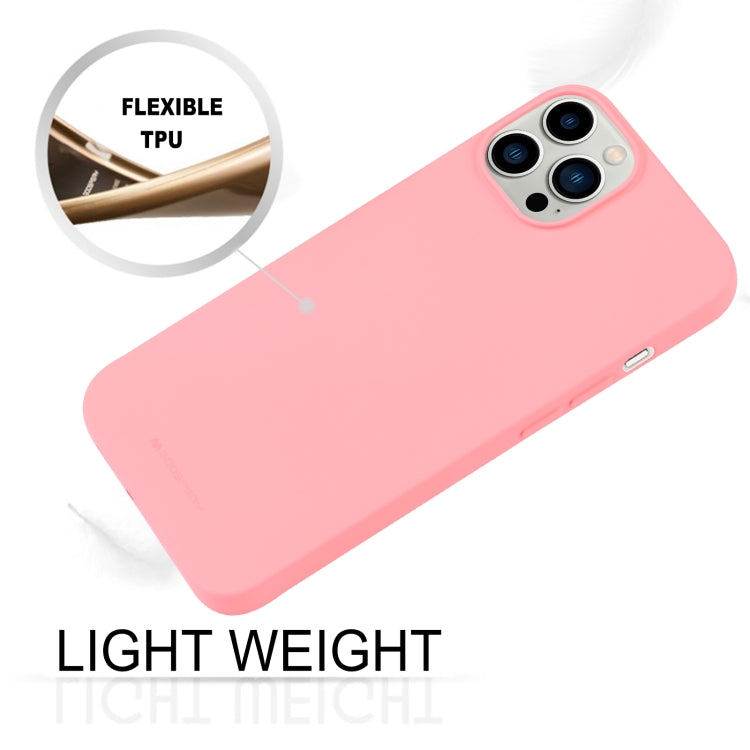 For iPhone 14 Pro GOOSPERY SOFT FEELING Liquid TPU Phone Case
