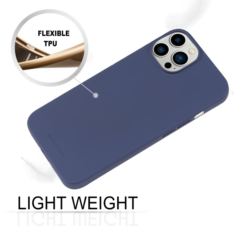 For iPhone 14 Pro GOOSPERY SOFT FEELING Liquid TPU Phone Case