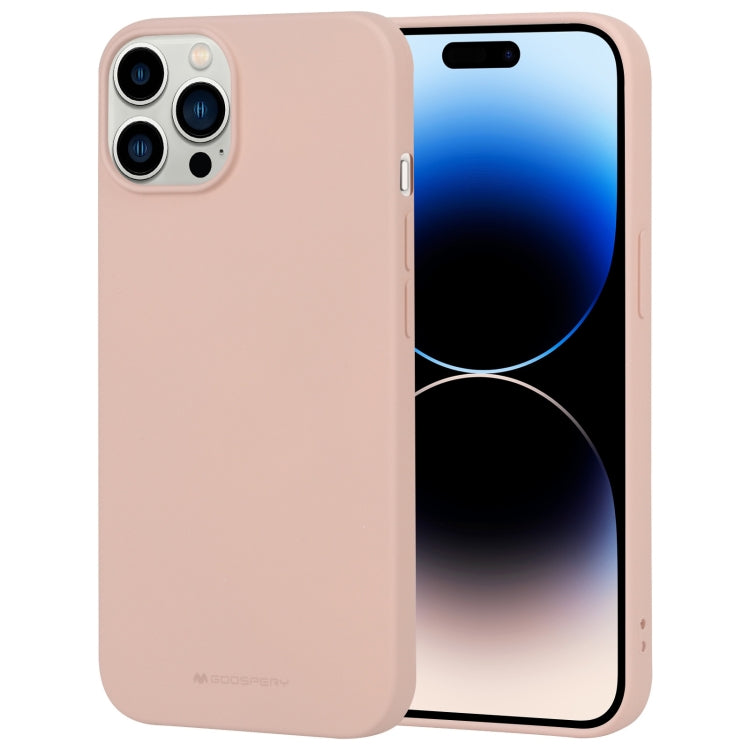 For iPhone 14 Pro GOOSPERY SOFT FEELING Liquid TPU Phone Case