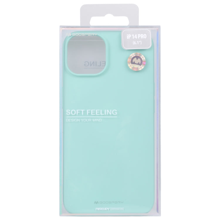 For iPhone 14 Pro GOOSPERY SOFT FEELING Liquid TPU Phone Case