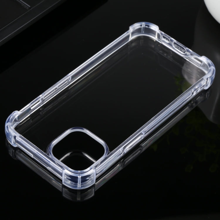 For iPhone 14 MERCURY GOOSPERY Four-Corner Shockproof Soft Case (Transparent)