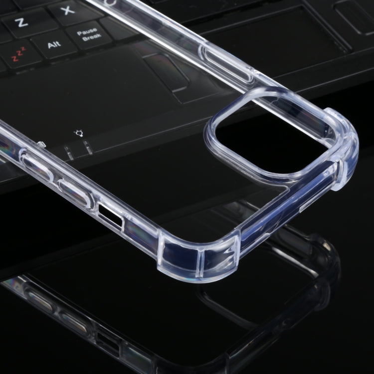 For iPhone 14 MERCURY GOOSPERY Four-Corner Shockproof Soft Case (Transparent)